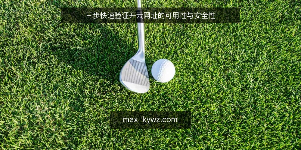 三步快速验证开云网址的可用性与安全性 — 准备:明确验证目标与所需工具 配图